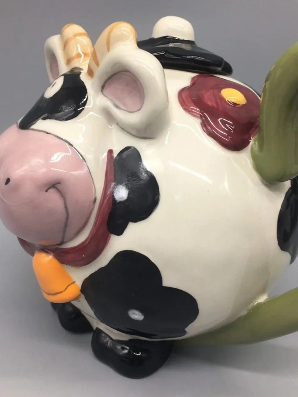 Blue Sky Clayworks Cow Teapot